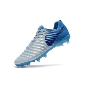 Kopačky Pánské Nike Tiempo Legend VII FG – Stříbrný Modrý